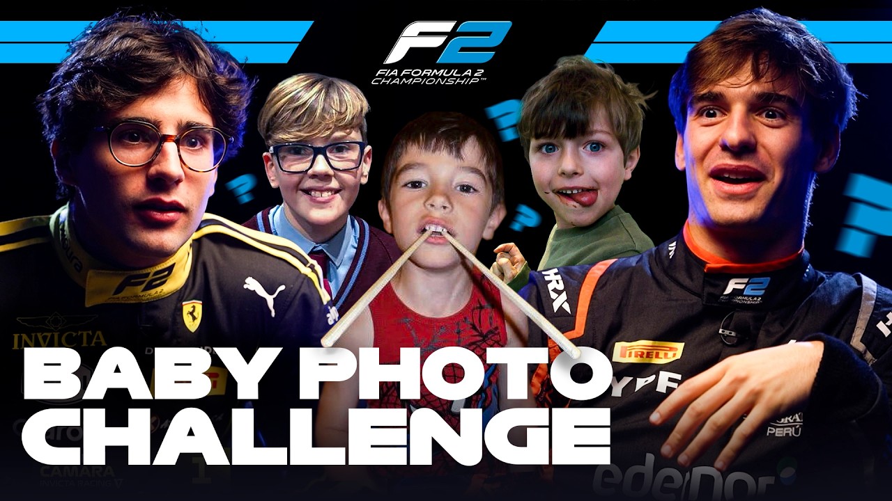 F2 Drivers Play Who's That Baby!