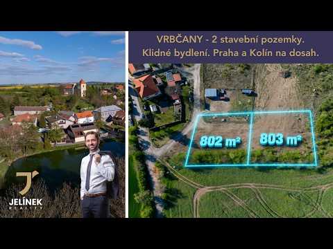 Video 2 stavební pozemky ve Vrbčanech – místo pro dům, který bude dávat smysl dnes se zhodnocením v řádu n