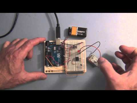 how to control dc motor arduino