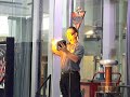 Space Shuttle Tile Burn Demo at COSI Science Center Space Shuttle Tile Burn Demo at COSI Science Center