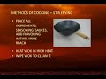 Stir fry and blanching - Chinese cooking techniques