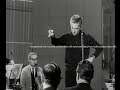 herbert von karajan rehearsing schumann's 4th with the wiener symphoniker
