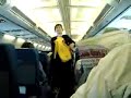 Air Plane Hostess vs Funny Drunk French Traveller