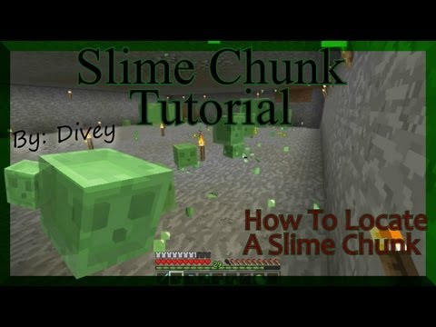 how to locate slime chunks in minecraft