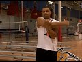 How to Play Professional Basketball : The Cross Body Basketball Stretch