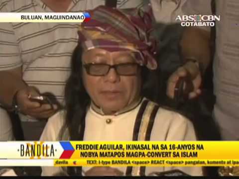 Scenes from Freddie Aguilar's Muslim wedding