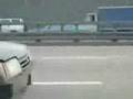 Funny car on the road
