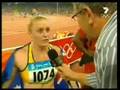 Sally McLellan 100m hurdle post interview