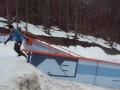 skiing