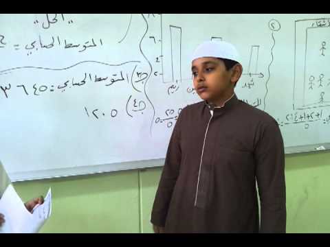 متفوق - سلسلة لقاءات تجريها المدرسة مع بعض الطلاب المتفوقين ..