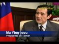 Presidente Taiwanés insta a China a desechar Misiles