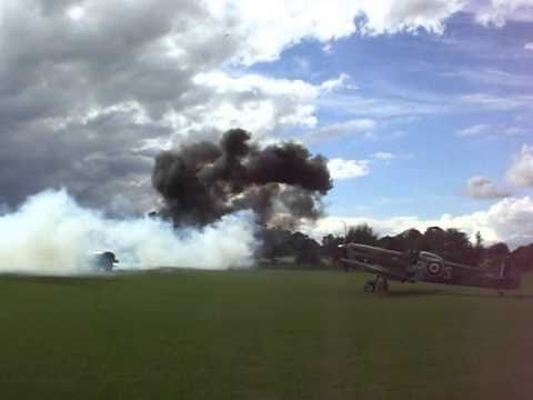 Battle of Britain day 2010 strafing attack