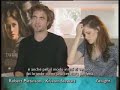 Twilight - Interview with Kris and Rob *ROME FILM FESTIVAL*