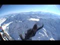 Flying down a Swiss Mount 