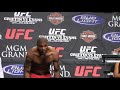 UFC 92 Weigh In for Jackson vs Silva Pushing