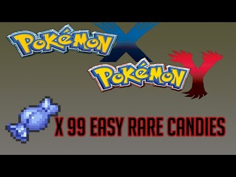 how to get more rare candies in pokemon x