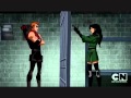 Cheshire Flirts with Red Arrow