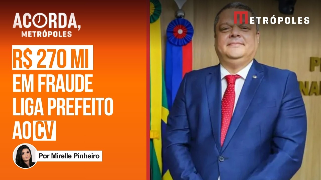 Prefeito é afastado por suspeita de direcionar licitação para o CV