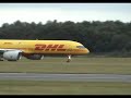 doncaster airport  uk  dhl cargo b757 200 g bmrd circuit training 