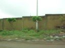 Car drive in Abidjan, Ivory Coast