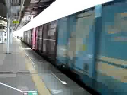ＥＦ210貨物列車　神戸駅通過