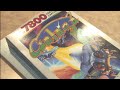 classic game room presents a cgr packaging review of scramble for vectrex. look at the awesome packaging! it's a vectrex game with the grey box and colorful screen overlay, it's scramble! from konami and gce comes this arcade game cartridge in a giant box with a plastic insert and screen overlay. did you know that you can order replacement screen overlays from the back of vecrex instruction manuals? you can, but prepare to pay sales tax you californians!