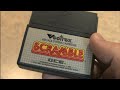 classic game room presents a cgr packaging review of scramble for vectrex. look at the awesome packaging! it's a vectrex game with the grey box and colorful screen overlay, it's scramble! from konami and gce comes this arcade game cartridge in a giant box with a plastic insert and screen overlay. did you know that you can order replacement screen overlays from the back of vecrex instruction manuals? you can, but prepare to pay sales tax you californians!