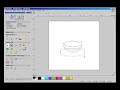 ArtCAM Express 2009 - Vector Drawing V-Bit Coffee Design