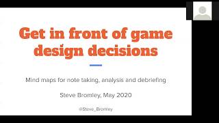 MindMaps: Get In Front of Game Design Decisions
