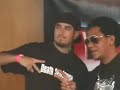 tego calderon with fans at latino 96 3 studios