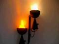 Lampara de fuego efecto - Sobremesa - Bar - Hogar