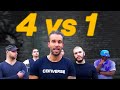 4 Guys Trying To Take Me Down (1 On 1)
