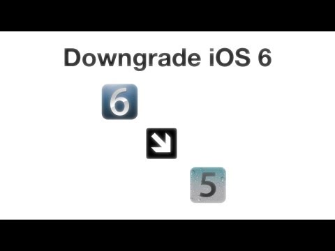5.1.1 - Retweet: http://clicktotweet.com/38N1b Name: How to downgrade iOS 6 to iOS 5.1.1 Description: A tutorial that shows how to downgrade from iOS 6 to iOS 5.1.1 ...