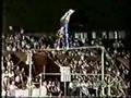 1981 Intl. Jr. Gymnastics Champs Lucy Wener uneven bars