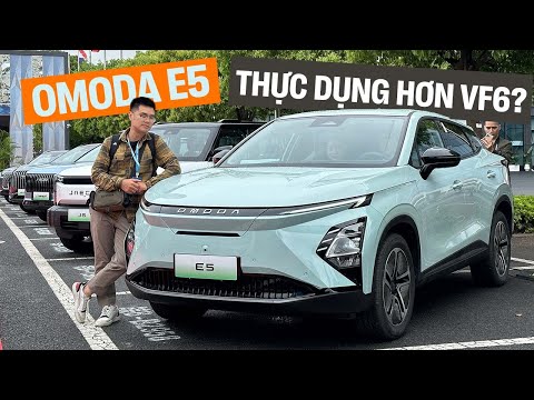 Ngồi thử Omoda E5 - Bản thuần điện của C5 thực dụng hơn VinFast VF 6?