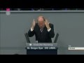 Dr. Gregor Gysi Diktatur des Finanzmarktes, zu Haushalt & Finanzkrise, im Bundestag, 07.09.11