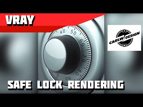01c - 3DS Max - Safe Lock Rendering Tutorial