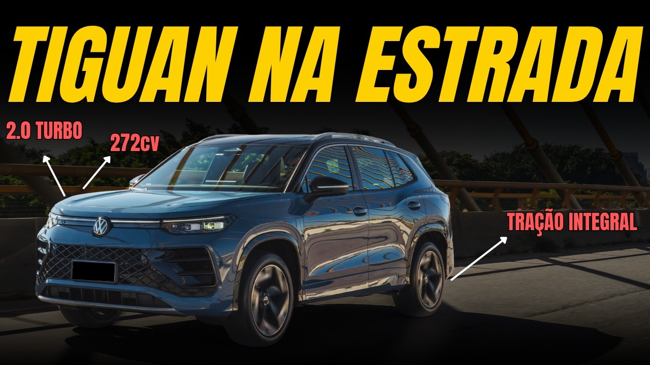 VEJA O TESTE DRIVE COM A NOVA TIGUAN R-LINE!
