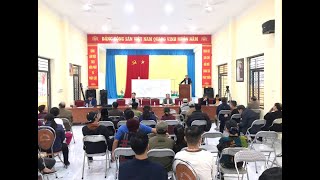 Công bố quyết định phê duyệt điều chỉnh quy hoạch; công bố, xác định vị trí, đơn giá đất Khu tái định cư và dân cư 2 bên tuyến đường Trần Hưng Đạo kéo dài