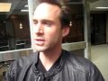 Joseph Fiennes on his new baby