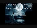 amine si j avais su que avec les paroles