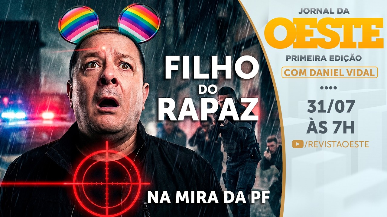 Mendonça Coloca Lulinha Na Mira Da Pf - Jornal Da Oeste Primeira Edição - 31/07/26