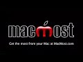 MacMost Now 127: Upload From iPhoto to Flickr and FaceBook