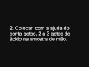 Reac��o do cal�rio aos �cidos