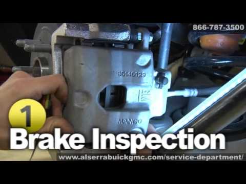 Change Replace Repair Buick GMC Brake Pads Rotors Service Grand Blanc Flint Michigan Al Serra Auto P