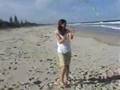 Raw Foodist Poi Dancing Demo