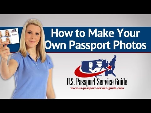 how to take your own passport photo