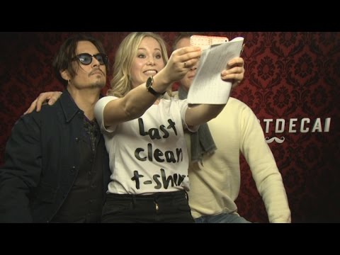 Funny Johnny Depp interview: Johnny Depp and Paul Bettany talk recent adventures