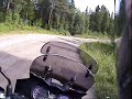 dirt road with v-strom