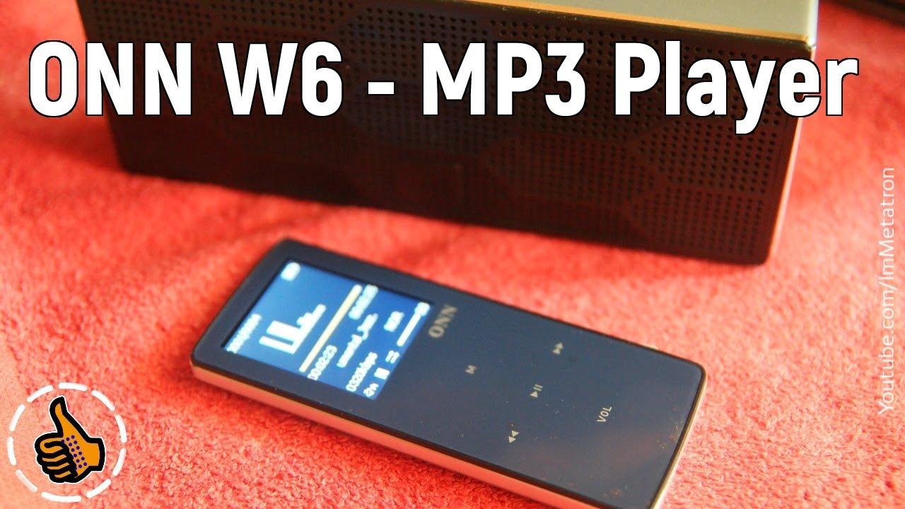 ONN W6 - MP3 плеер с Bluetooth - Обзор